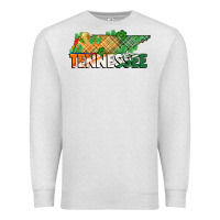 Oatmeal Heather tennessee map st patricks day Premium Sweatshirt - FaDigitalArtStudio