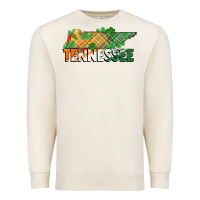 Sandshell tennessee map st patricks day Premium Sweatshirt - FaDigitalArtStudio