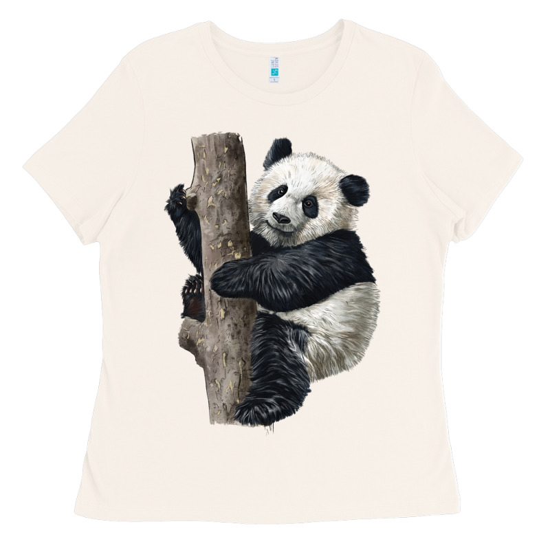 Giant Panda Ladies Tee by LillyAllenDesigns | Teevron