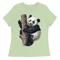 Matcha Giant Panda Ladies Tee - LillyAllenDesigns