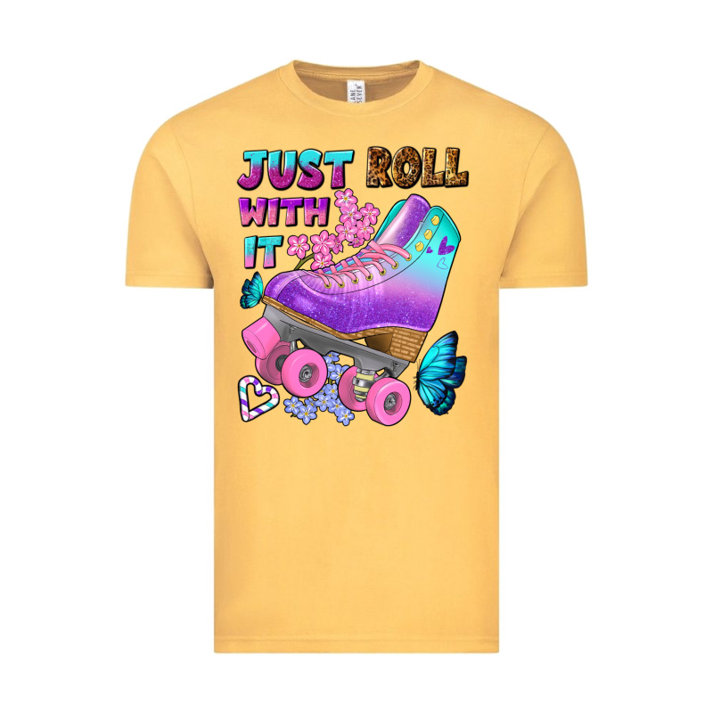 Just Roll With It Vintage Tee by BundleAndBundleShop | Teevron