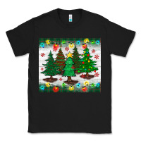 Black christmas trees tumbler Classic Tee - BundleAndBundleShop