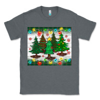 Charcoal Heather christmas trees tumbler Classic Tee - BundleAndBundleShop