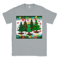 Heather Grey christmas trees tumbler Classic Tee - BundleAndBundleShop