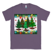 Lavender christmas trees tumbler Classic Tee - BundleAndBundleShop