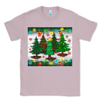 Lilac christmas trees tumbler Classic Tee - BundleAndBundleShop