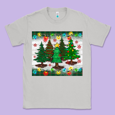 Christmas Trees Tumbler Classic Tee Designed By Bundleandbundleshop