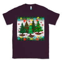 Plum christmas trees tumbler Classic Tee - BundleAndBundleShop