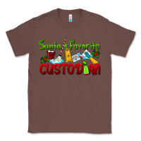 Chestnut Santa's Favorite Custodian Classic Tee - LillyAllenDesigns