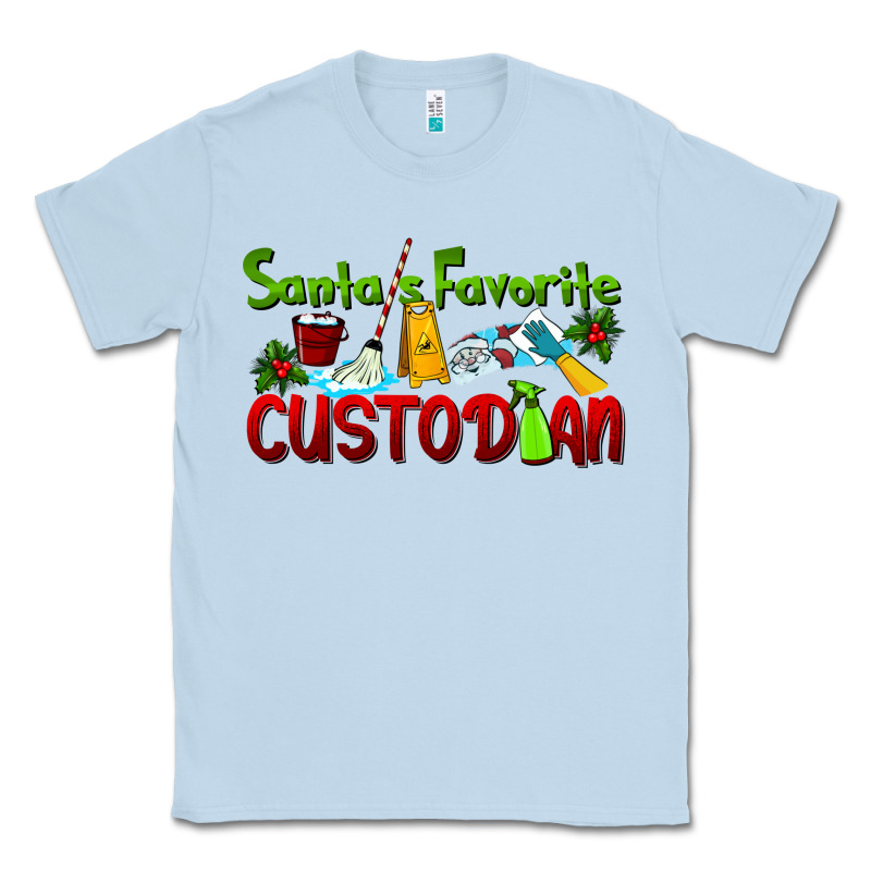 Santa's Favorite Custodian Classic Tee by LillyAllenDesigns | Teevron
