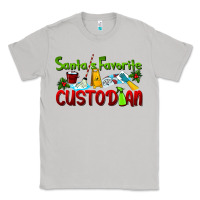 Moon Dust Santa's Favorite Custodian Classic Tee - LillyAllenDesigns