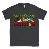 Smoke Santa's Favorite Custodian Classic Tee - LillyAllenDesigns