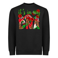 Black It's In My Dna Mexico Heavyweight Sweatshirt - texasbilliewilder