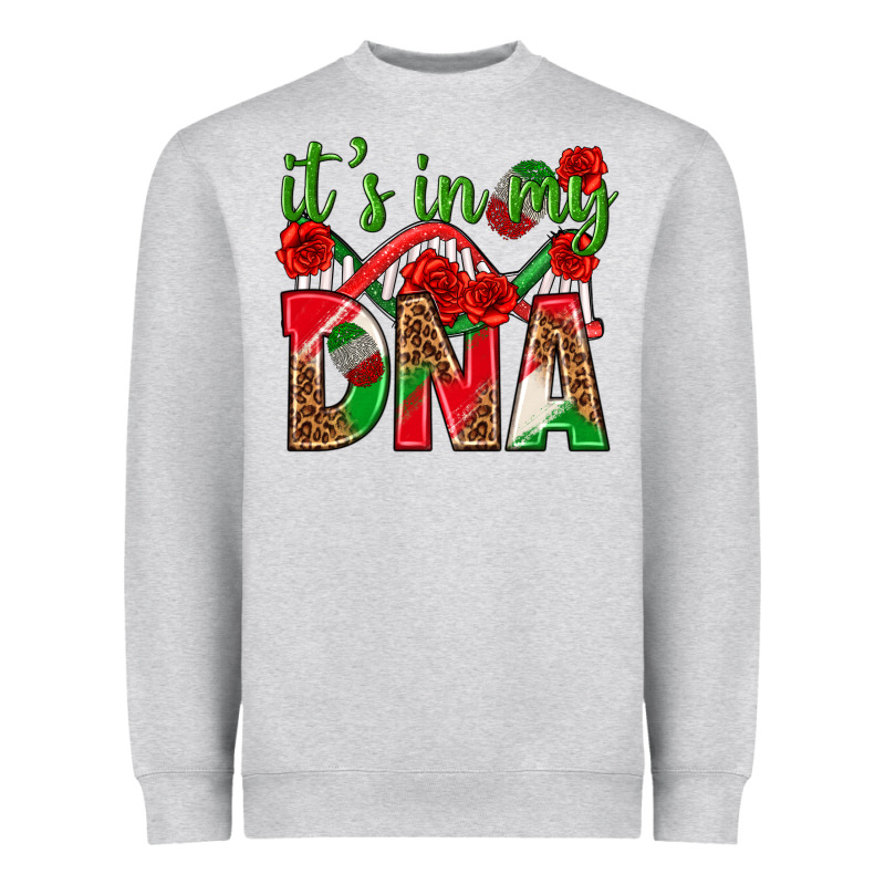 It's In My Dna Mexico Heavyweight Sweatshirt by texasbilliewilder | Teevron