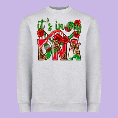 It's In My Dna Mexico Heavyweight Sweatshirt Designed By Texasbilliewilder