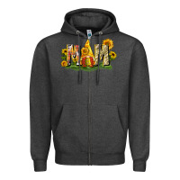 Charcoal Heather Mom gnome sunflower Zipper Hoodie - CowGirlArtShop