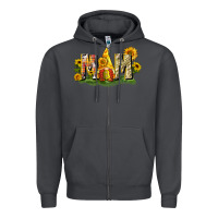 Smoke Mom gnome sunflower Zipper Hoodie - CowGirlArtShop