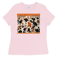 Bubblegum Pink cowhide dripping glitter tumbler Ladies Tee - Jasminsmagicworld