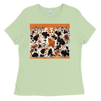 Matcha cowhide dripping glitter tumbler Ladies Tee - Jasminsmagicworld