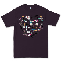 Plum nurse Premium Tee - MaliasSmallBusiness