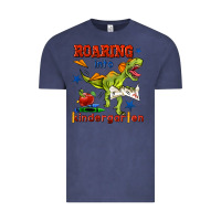 Vintage Denim roaring into kindergarten Vintage Tee - BundleAndBundleShop