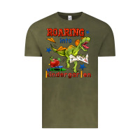 Vintage Olive roaring into kindergarten Vintage Tee - BundleAndBundleShop