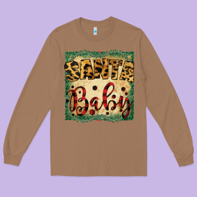 Santa Baby Long Sleeve Tee Designed By Bettercallsaul