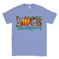 Colony Blue love thanksgiving pumpkin Classic Tee - JahusDesignShop
