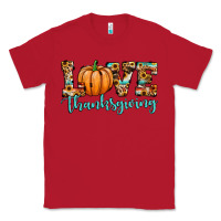 Red love thanksgiving pumpkin Classic Tee - JahusDesignShop