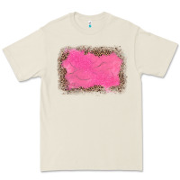 Bone gemstone pink leopard background Premium Tee - JahusDesignShop