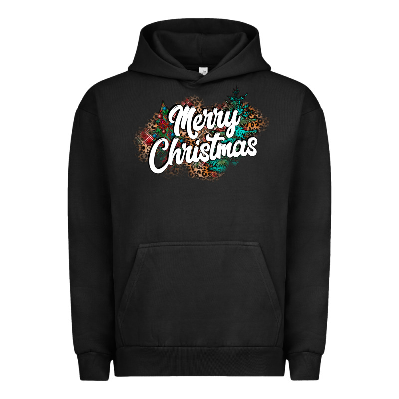 Merry Christmas Urban Hoodie by CowhideDigitalArt | Teevron