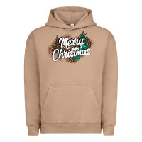 Pigment Burro Merry Christmas Urban Hoodie - CowhideDigitalArt