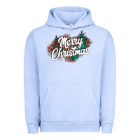 Pigment Grape Ice Merry Christmas Urban Hoodie - CowhideDigitalArt