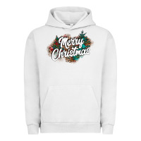 Pigment Lunar Rock Merry Christmas Urban Hoodie - CowhideDigitalArt