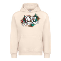 Sandshell Merry Christmas Urban Hoodie - CowhideDigitalArt