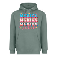Sage Merica vibes Heavyweight Hoodie - FaDigitalArtStudio