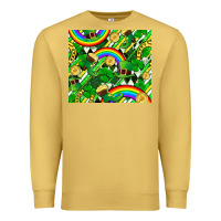 Antique Gold St. Patrick's Day Premium Sweatshirt - FaDigitalArtStudio
