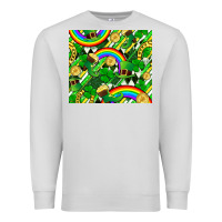 Dove Grey St. Patrick's Day Premium Sweatshirt - FaDigitalArtStudio
