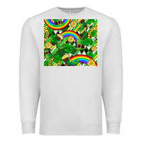 Oatmeal Heather St. Patrick's Day Premium Sweatshirt - FaDigitalArtStudio