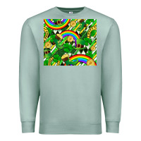 Seafoam St. Patrick's Day Premium Sweatshirt - FaDigitalArtStudio