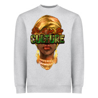 Heather Grey do it for the culture Heavyweight Sweatshirt - NancyCooperArtShop