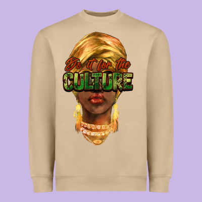 Do It For The Culture Heavyweight Sweatshirt Designed By Nancycooperartshop