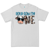Dove Grey holy cow i'm one Premium Tee - MaliasSmallBusiness