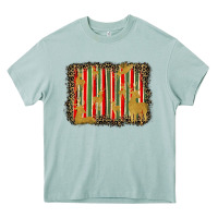 Arona christmas reindeers leopard background Heavy Core Tee - BarkalooDesign