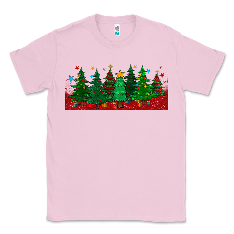 Christmas Trees Libbey Glass Classic Tee by BundleAndBundleShop | Teevron