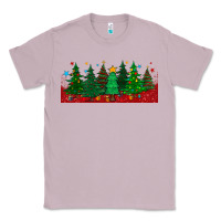 Lilac christmas trees libbey glass Classic Tee - BundleAndBundleShop