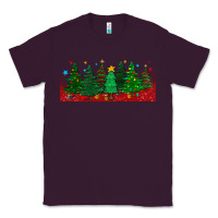 Plum christmas trees libbey glass Classic Tee - BundleAndBundleShop