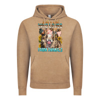 Vintage Coffee Just A Girl Who Loves Farm Animals Vintage Hoodie - BundleAndBundleShop