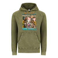 Vintage Olive Just A Girl Who Loves Farm Animals Vintage Hoodie - BundleAndBundleShop