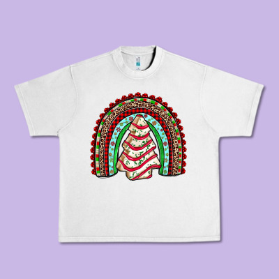 Little Debbie Tree Cakes Rainbow Urban Heavy Tee Designed By Jahusdesignshop